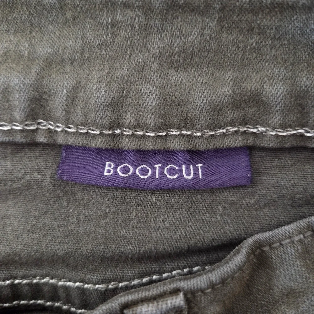 NYDJ‎ Grey Bootcut Jeans Lift Tuck Technology Size 14W Made in USA Womens